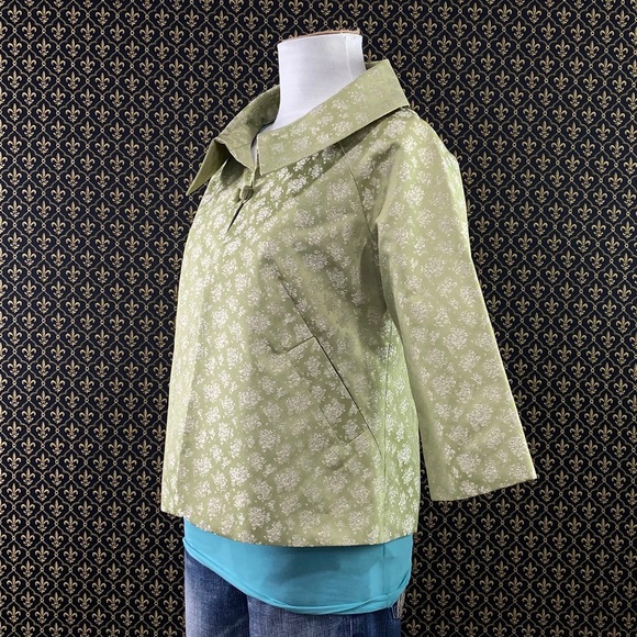 2005 Anthro Brocade Swing Jacket by Elevenses - Picture 16 of 16